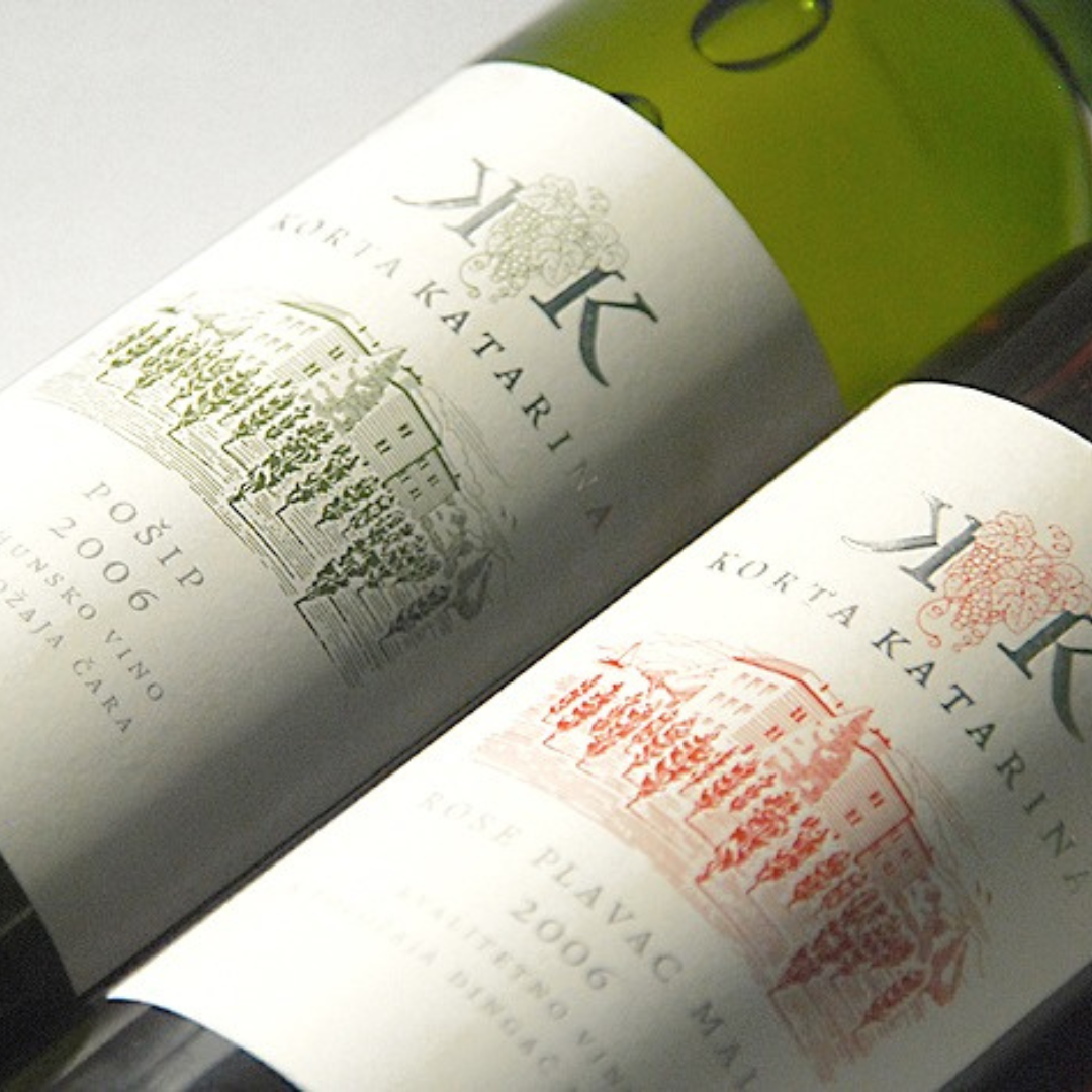 Korta Katarina dizajn etikete i ambalaže za brand vina