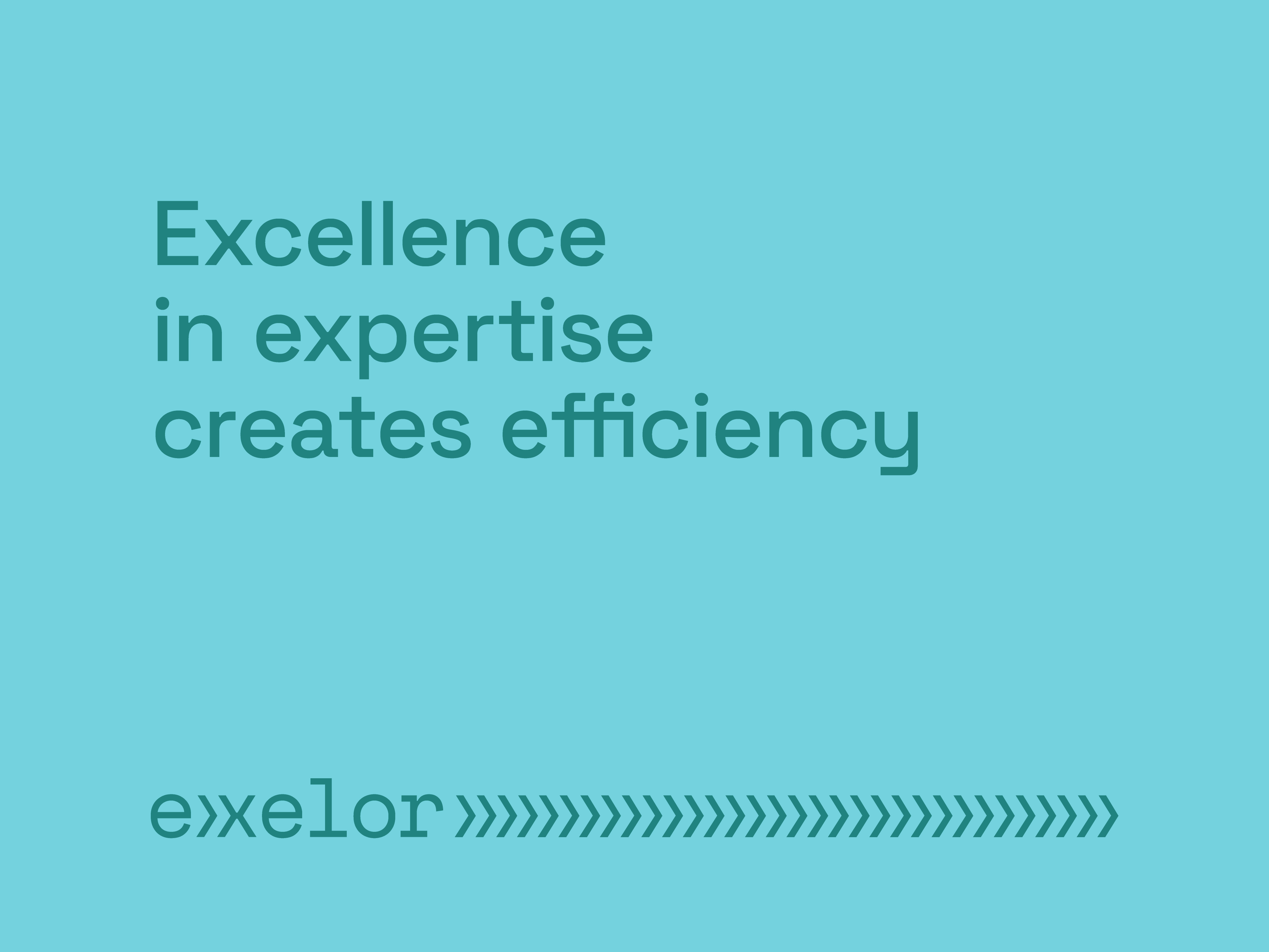 Key message for Exelor, a travel agency specializing in congress tourism