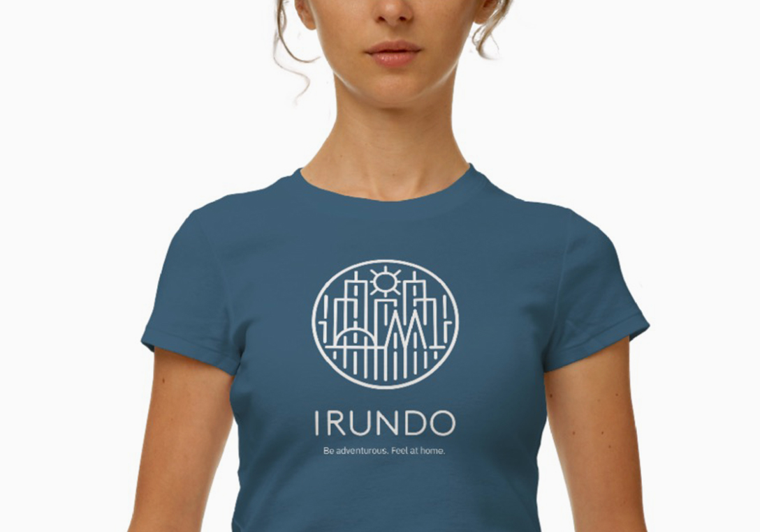 T-shirt design for Irundo, a property and short-term rental management company