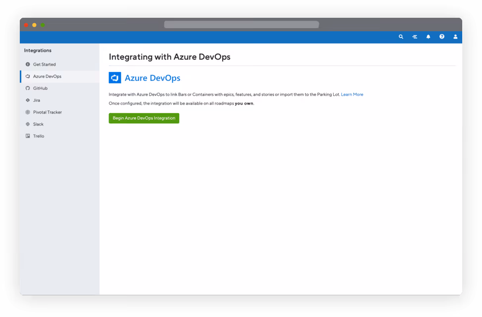 azure devops productplan integration