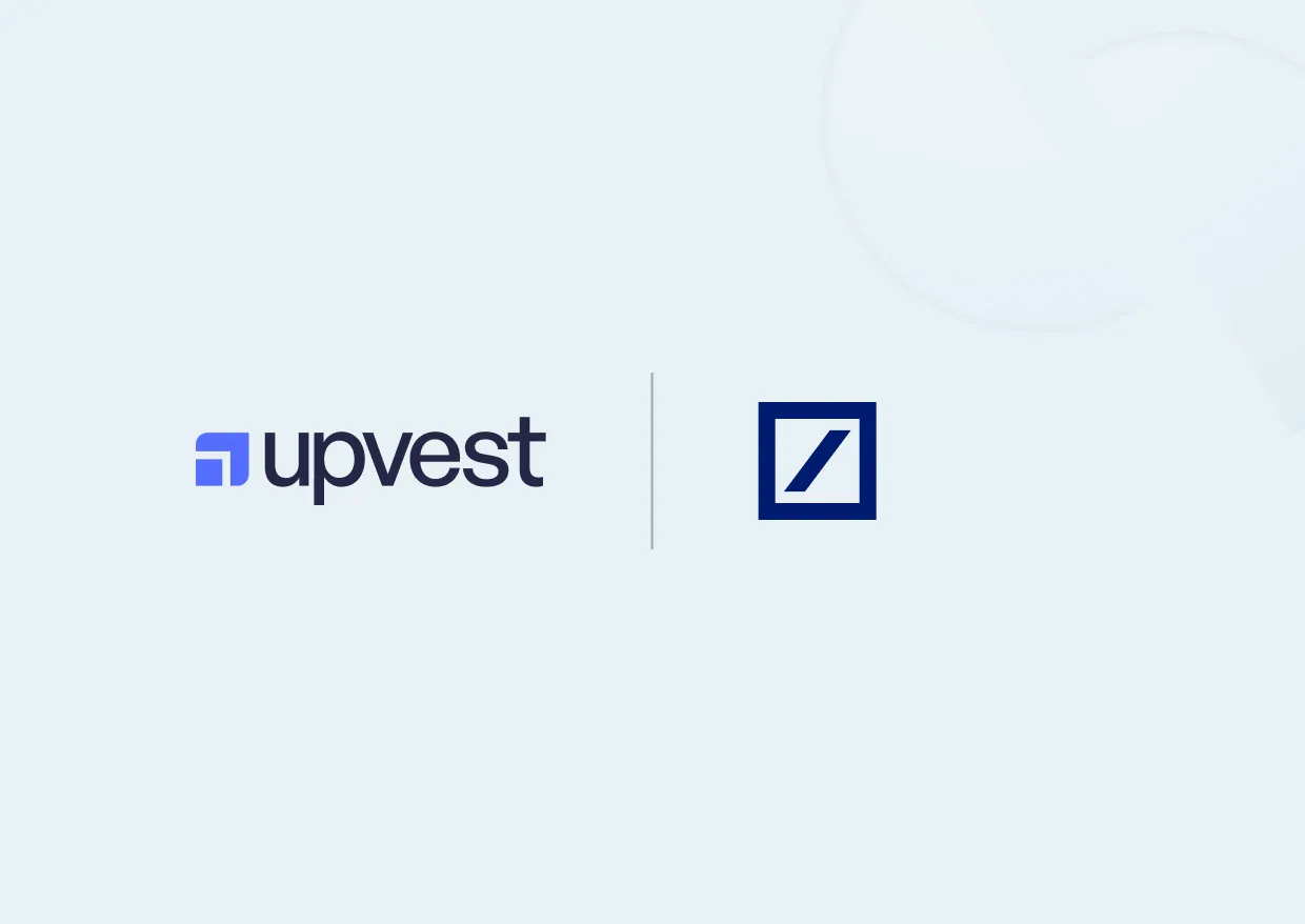 Deutsche Bank and Upvest announce new partnership