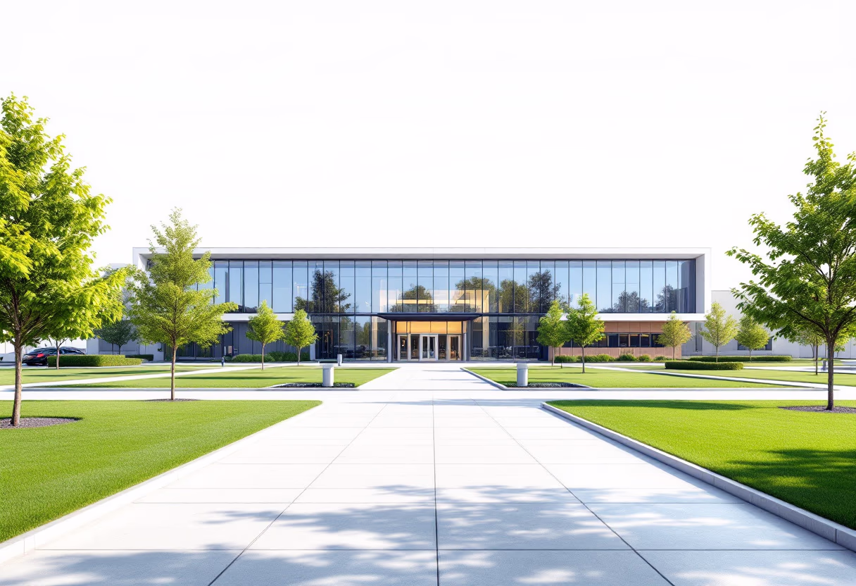 image of a school campus (for a edtech)