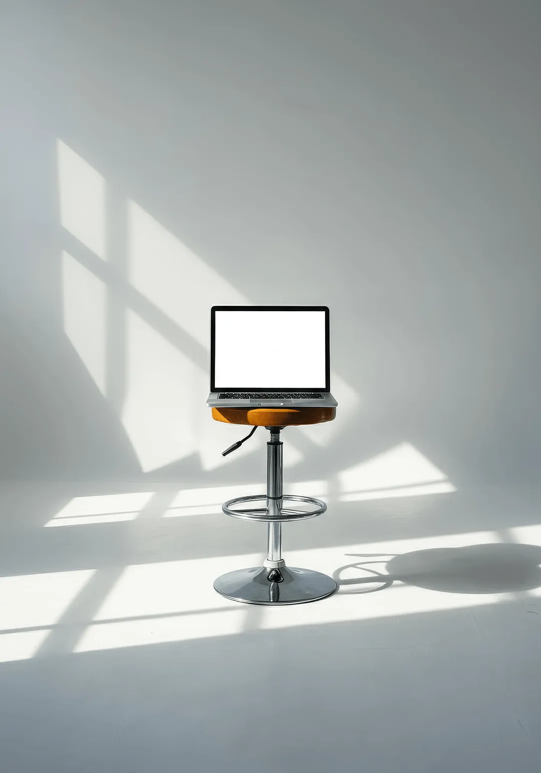 desktop with light background