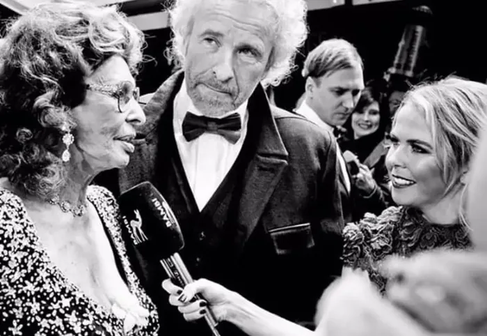 „Wetten, dass…?“, das ein gutes Interview war mit Sophia Loren und Thomas Gottschalk