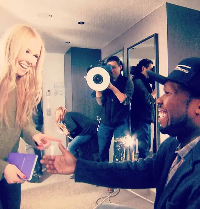 Kleine Wette mit 50Cent abgeschlossen