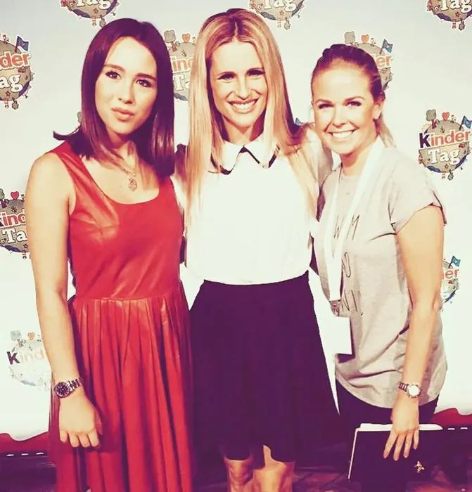 Tolle Ausstrahlung - Michelle Hunziker & Tochter Aurora