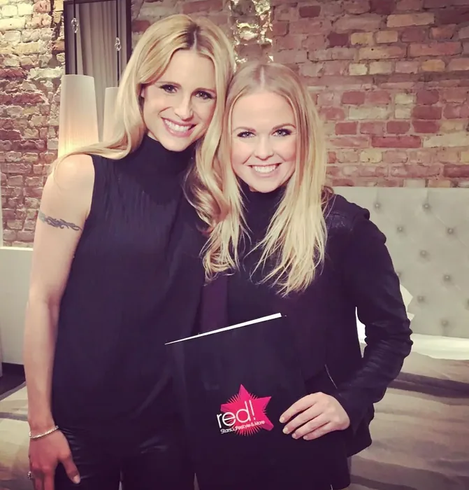Mit ihr ist jedes Interview eine Freude! Einfach eine Wahnsinnsfrau - Michelle Hunziker - ti amo!