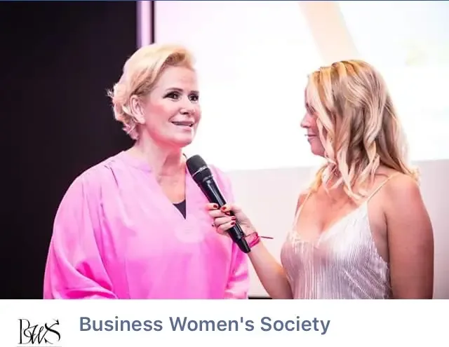Moderation der 7. "Business Women's Society" mit VIP-Guest Claudia Effenberg