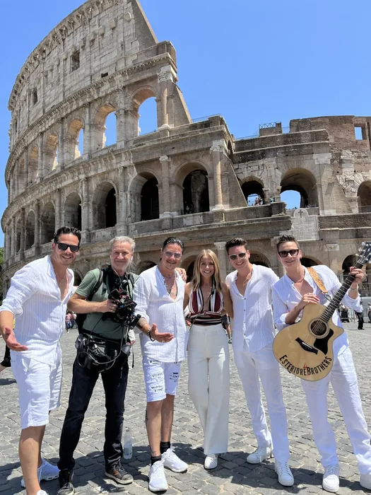 Sarà perché ti amo mit den Esteriore Brothers in bella Roma