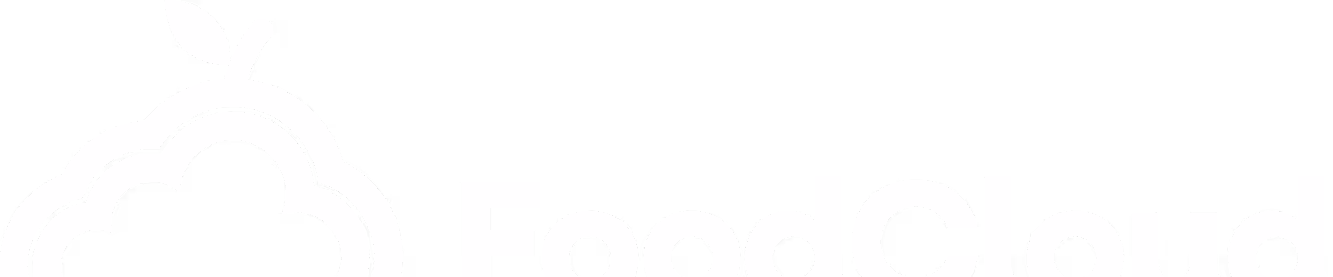 FoodCloud logo with a cloud shape containing a leaf on top and the word FoodCloud beside it.