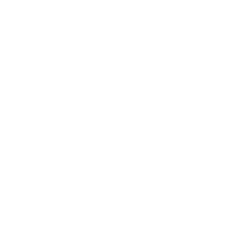 White phone receiver icon with sound waves symbolizing a call or communication.