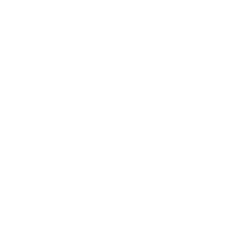 White chat or message bubble icon with three horizontal lines inside on transparent background.