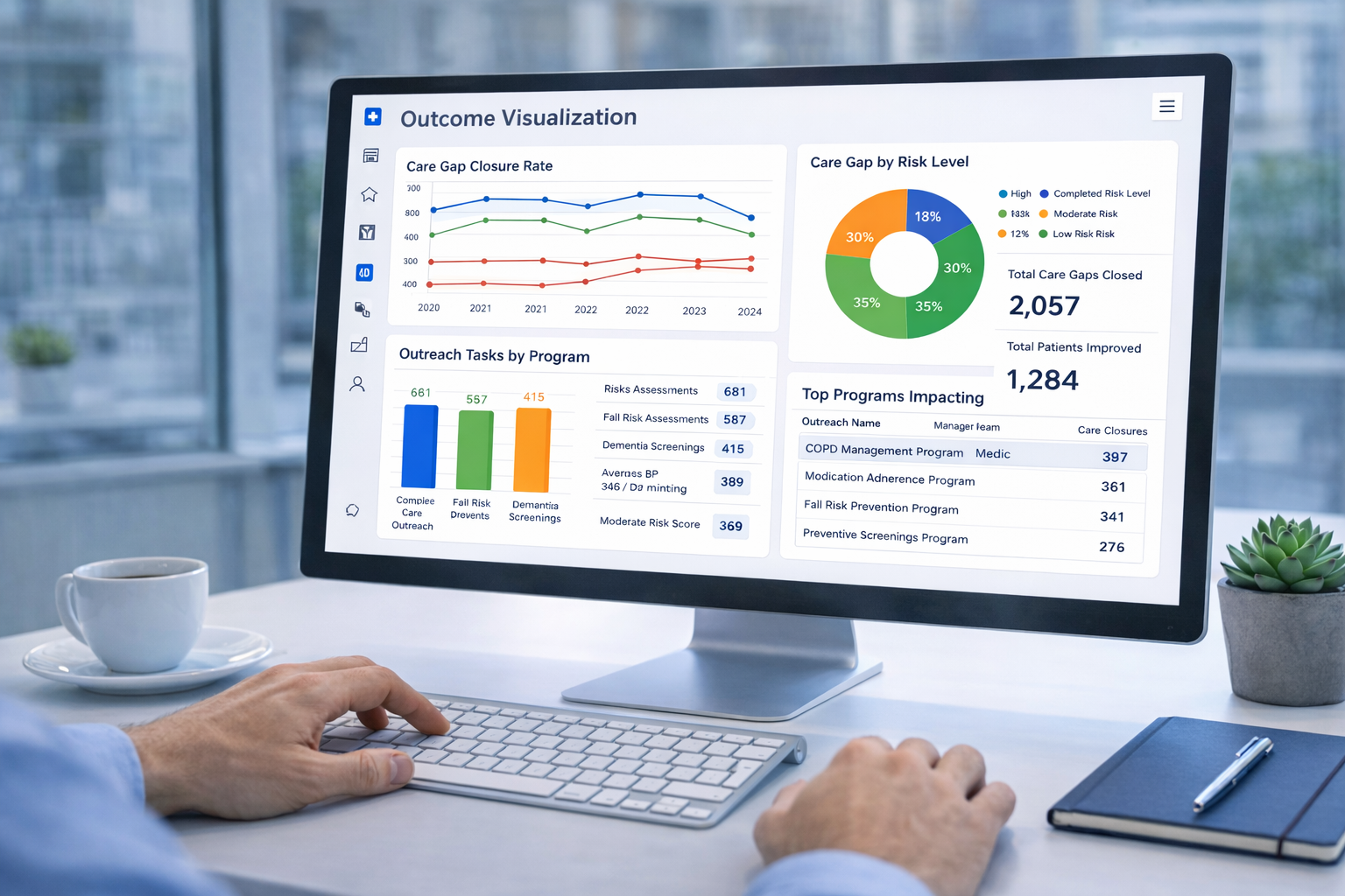 image of an educational seminar in progress (for a veterinary clinic)