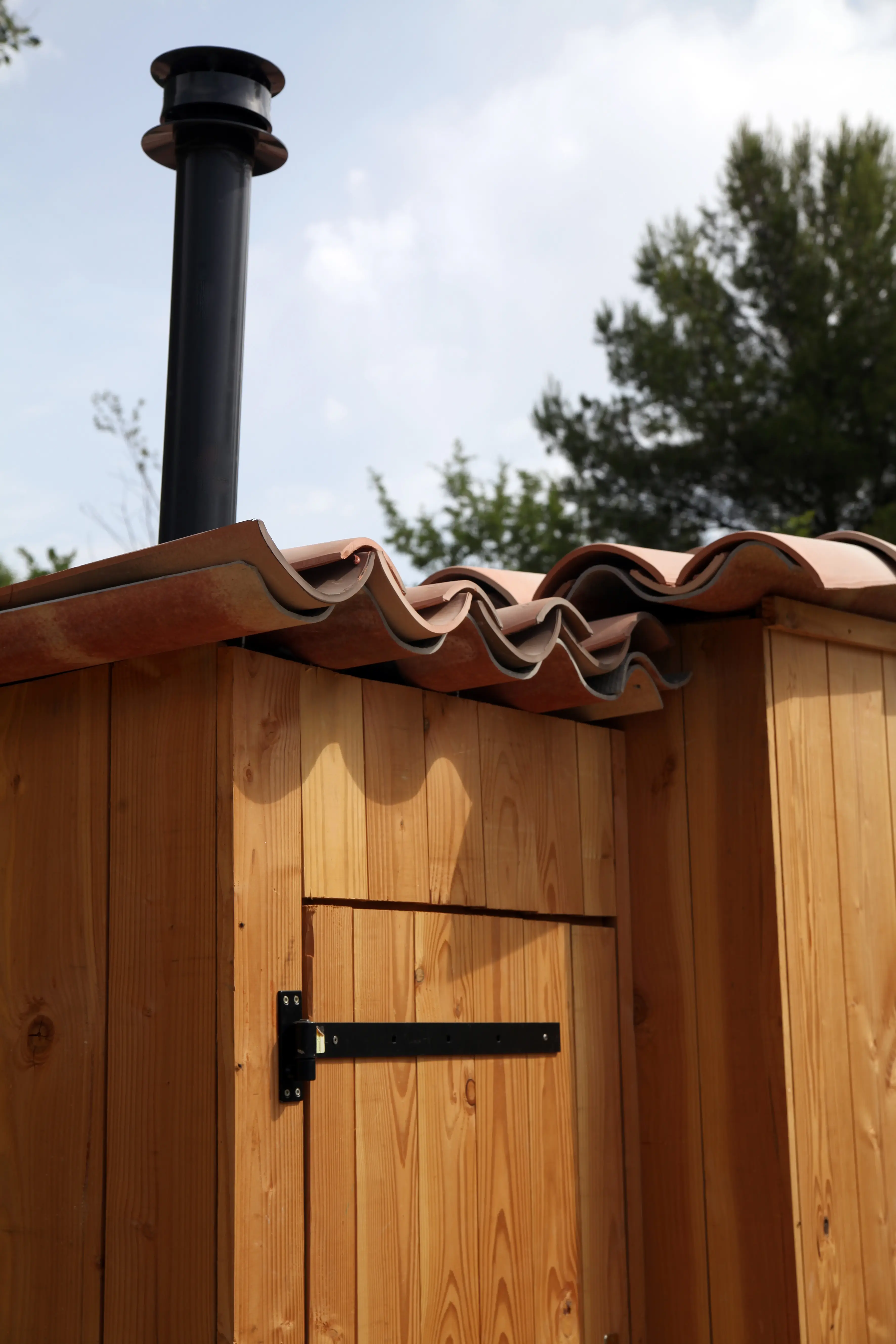 Plan d'eau à Montmeyan dans le Var