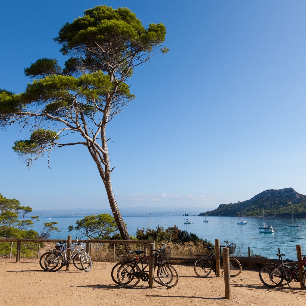 Plage à Porquerolles