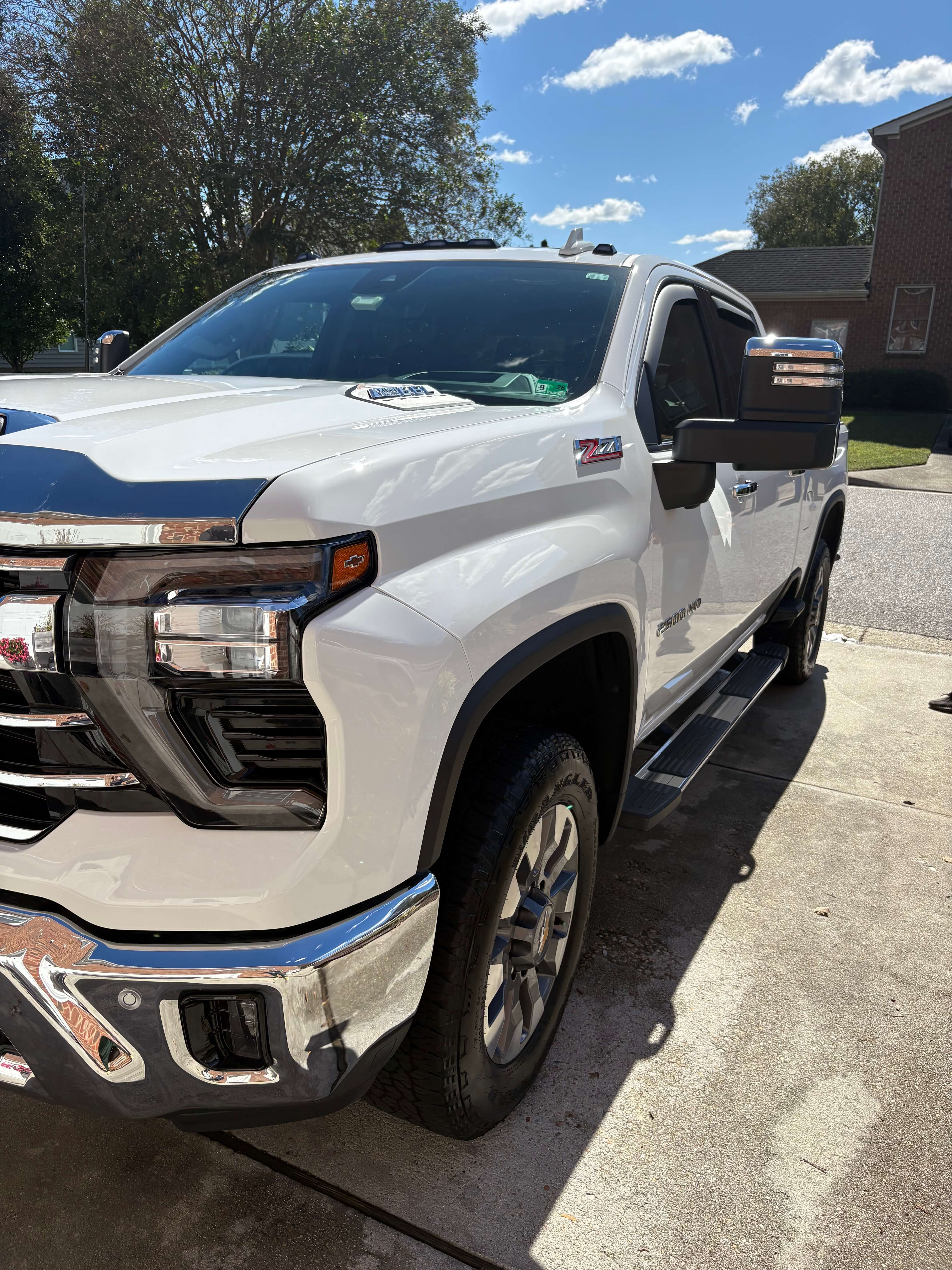 White truck ceramic coating — Car Detail Near Me 757, Virginia Beach