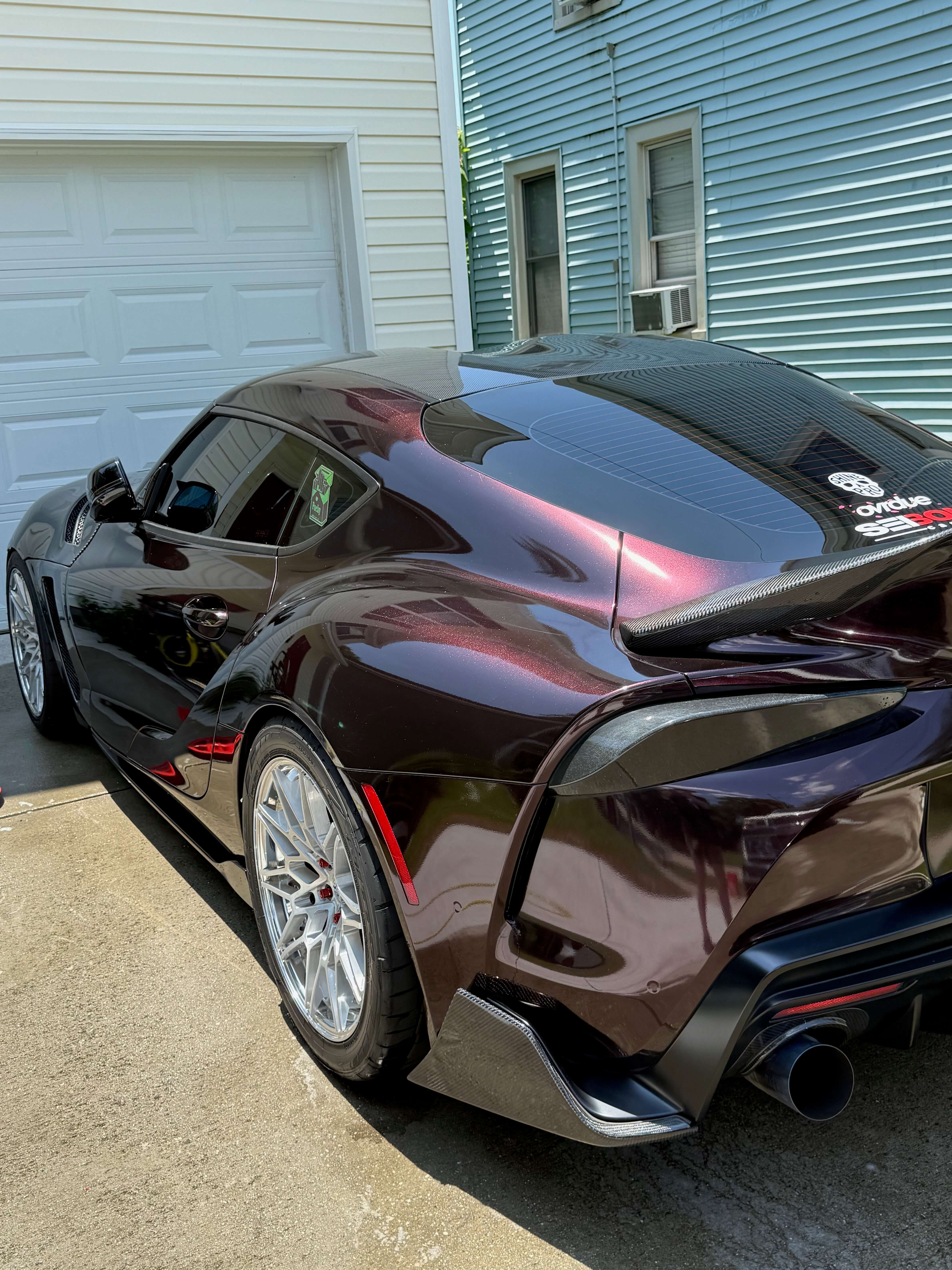 Purple sports car detailing in Virginia Beach — Car Detail Near Me 757