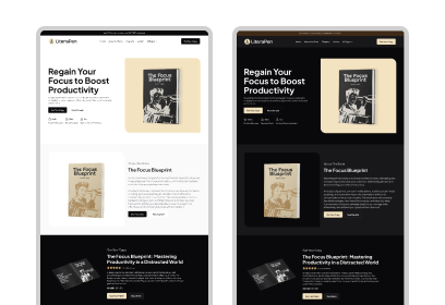 A Scaleable Book Selling Webflow Template