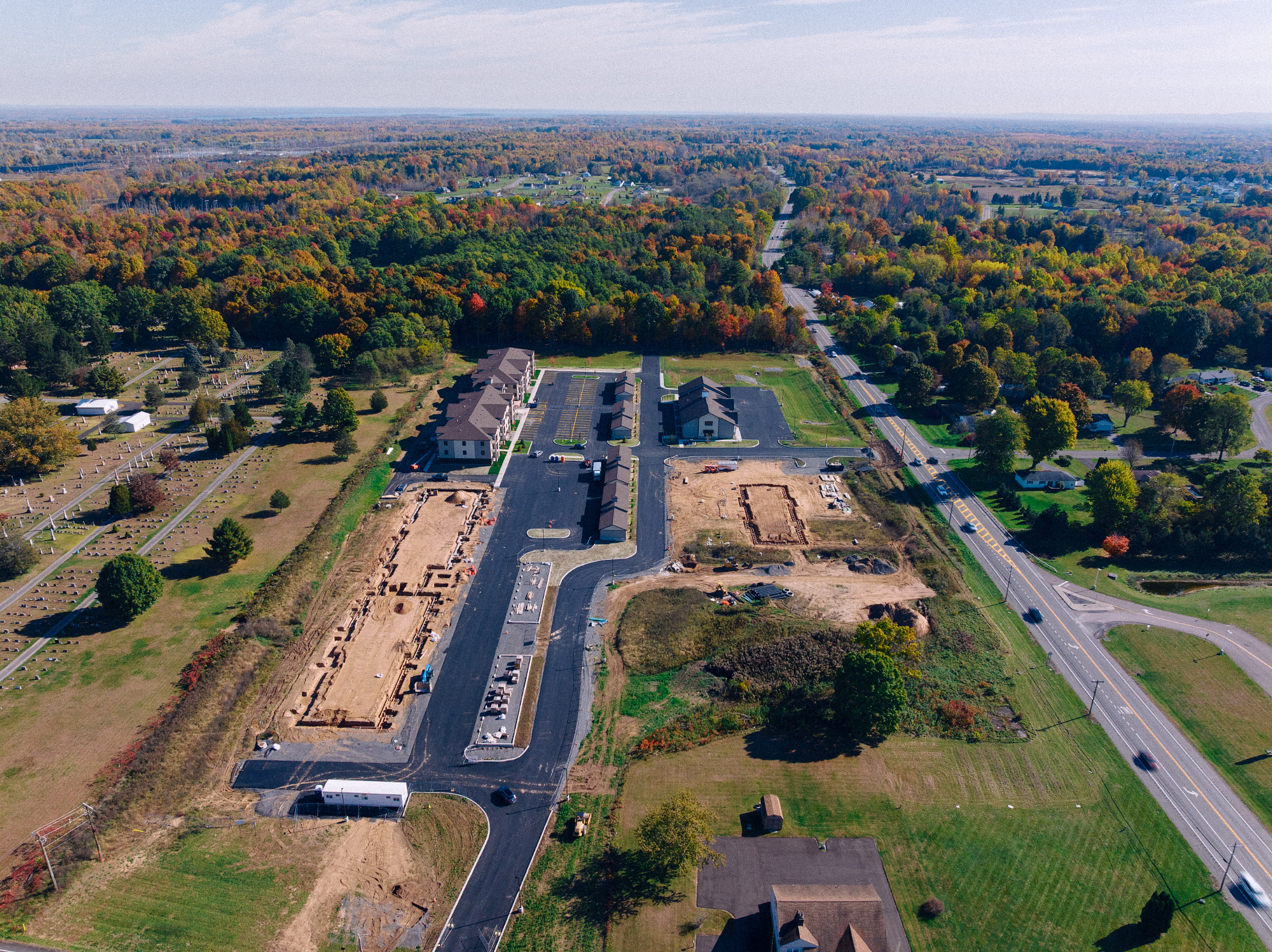 Aerial Image of Davids Landing Clay, NY