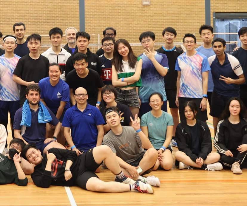 Badminton team