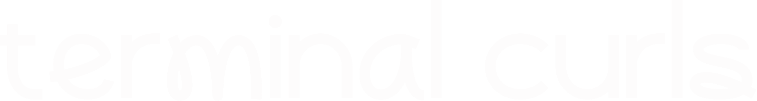 Terminal Curls logo