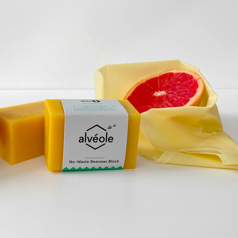 DIY Beeswax food wraps. repas écoresponsable