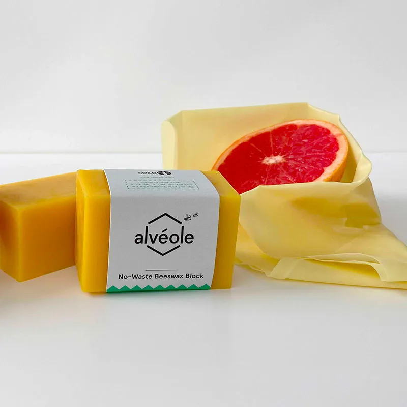 DIY Beeswax food wraps. repas écoresponsable