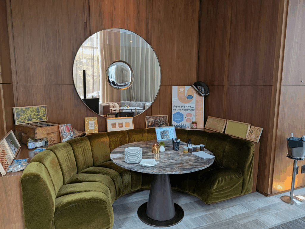 Community-building strategies centered around bee-keeping activities