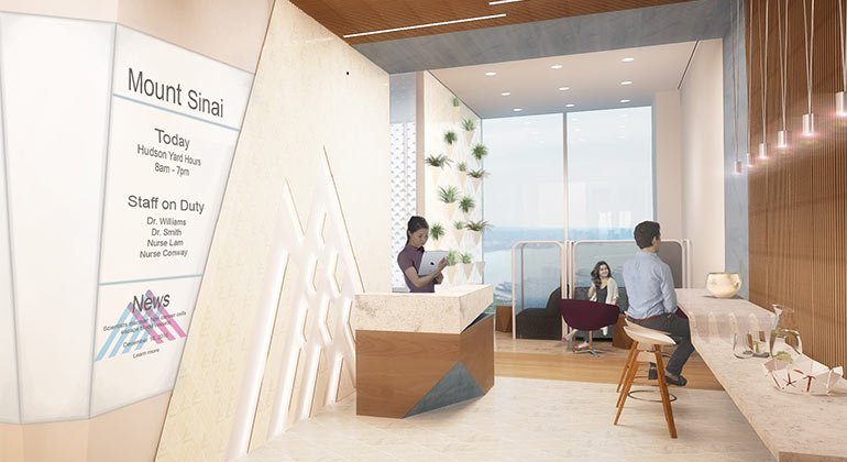 Le Health Center, les services de soins de santé au 55 Hudson Yards