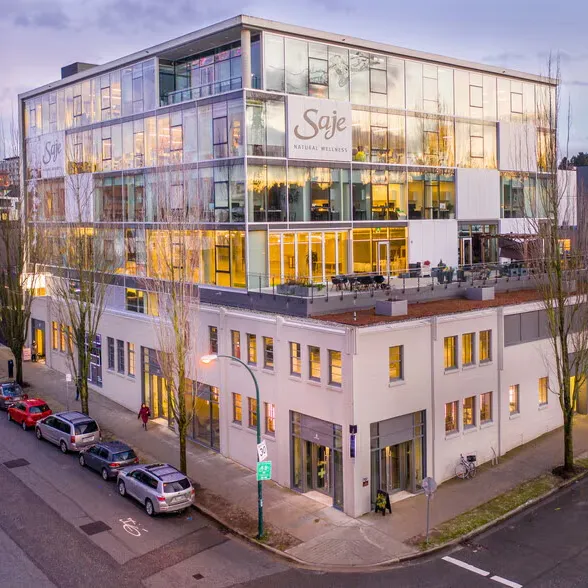 The Lightworks Building at 22 E 5th Ave in Vancouver BC.