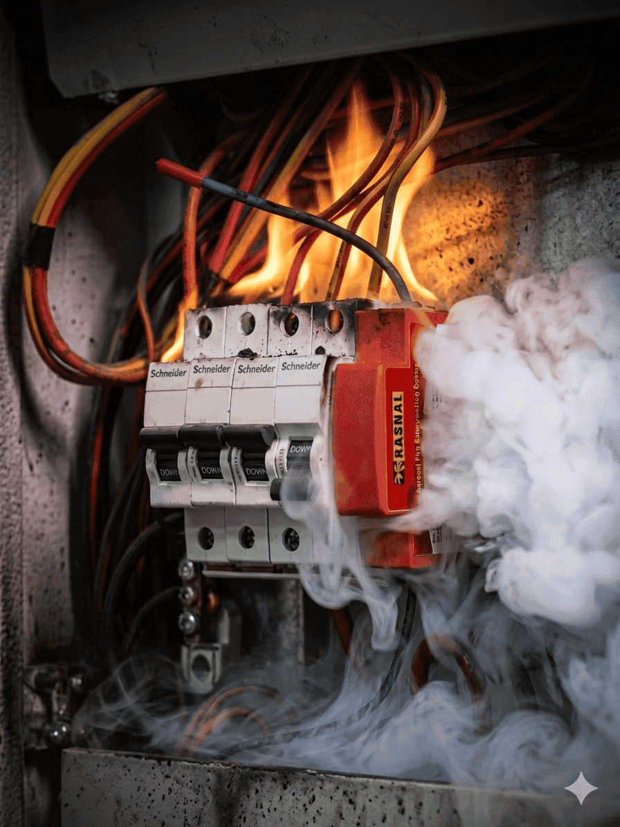 Rising Fire Incidents in Tricity : A Critical Wake-Up Call for Electrical Safety