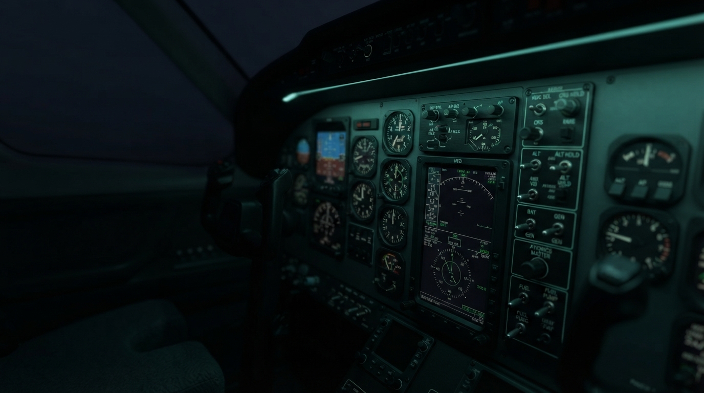 Aircraft cockpit avionics