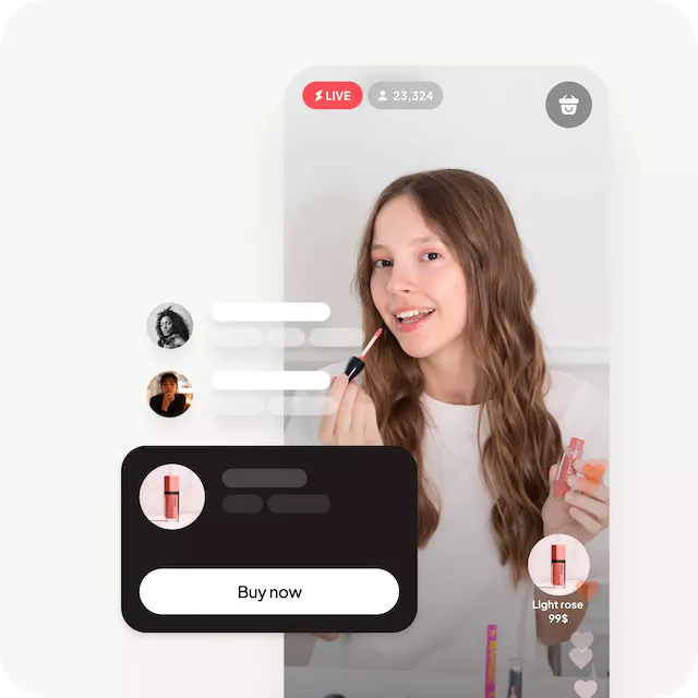 Engaging live stream 
