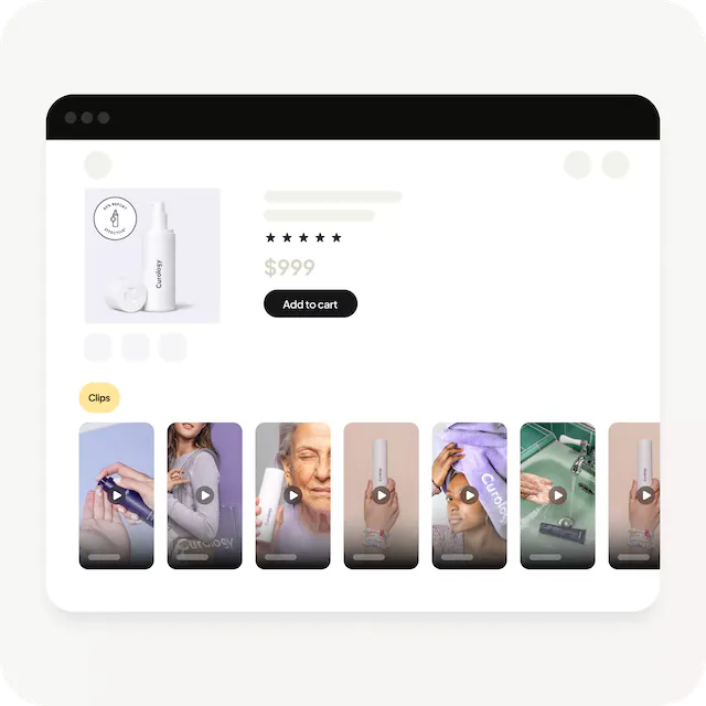 Multiple Short Videos In Single Product Page