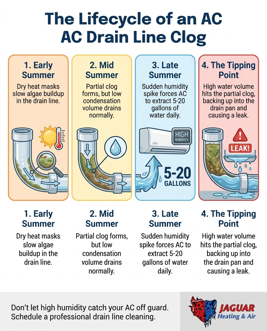 The Lifecycle of an AC Drain Line Clog