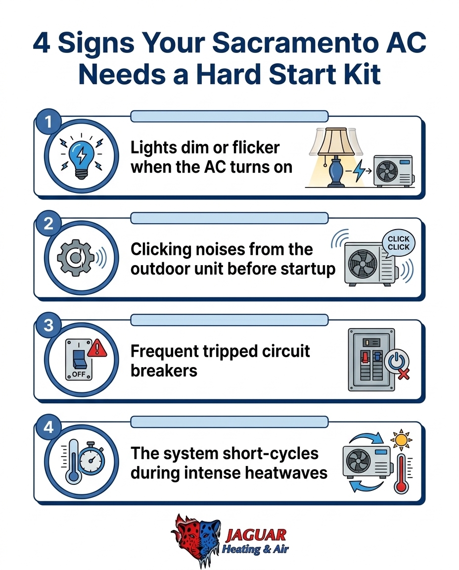 4 Signs Your Sacramento AC Needs a Hard Start Kit