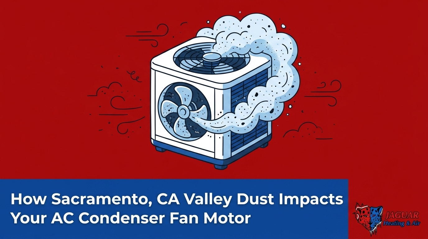 How Sacramento, CA Valley Dust Impacts Your AC Condenser Fan Motor — featured image