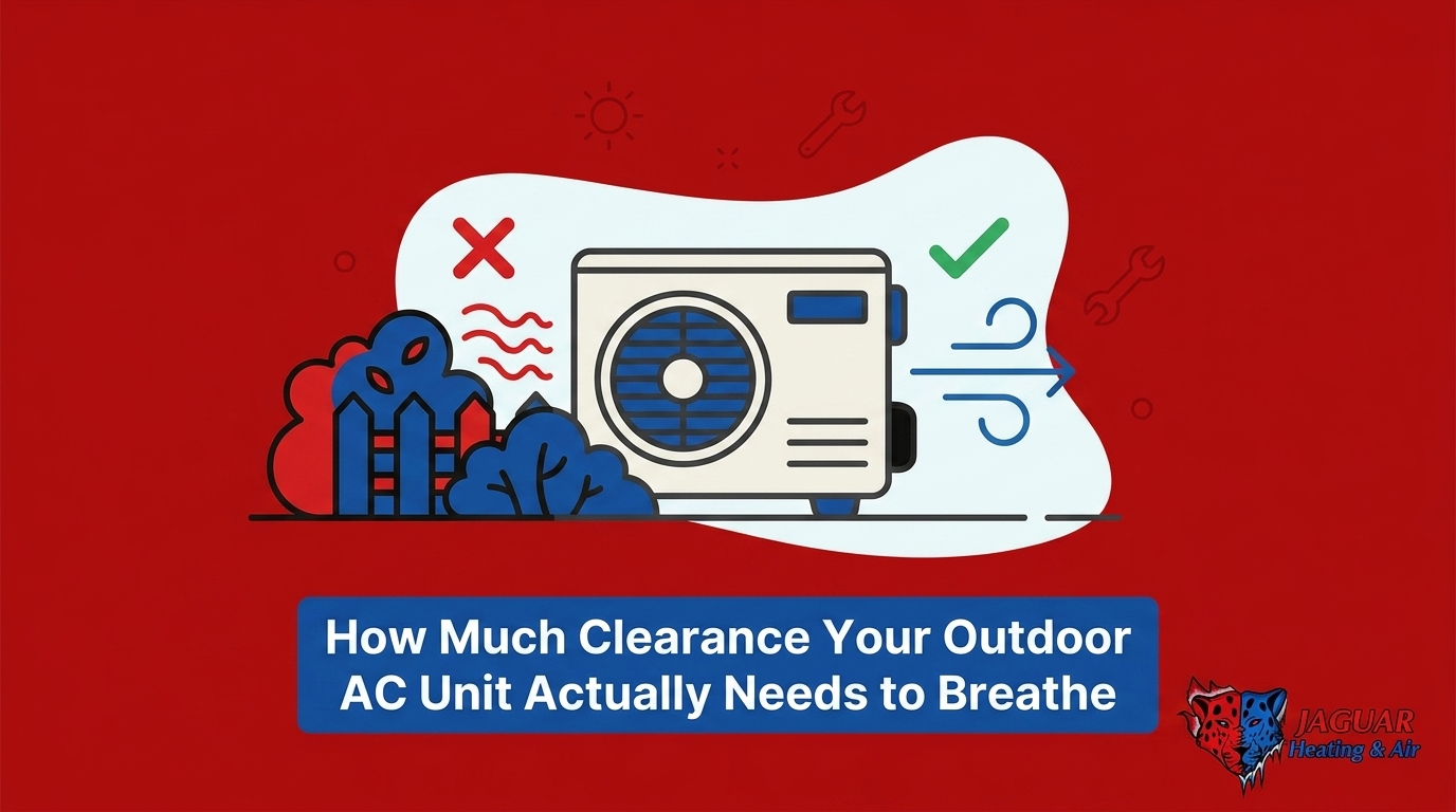 How Much Clearance Your Outdoor AC Unit Actually Needs to Breathe — featured image