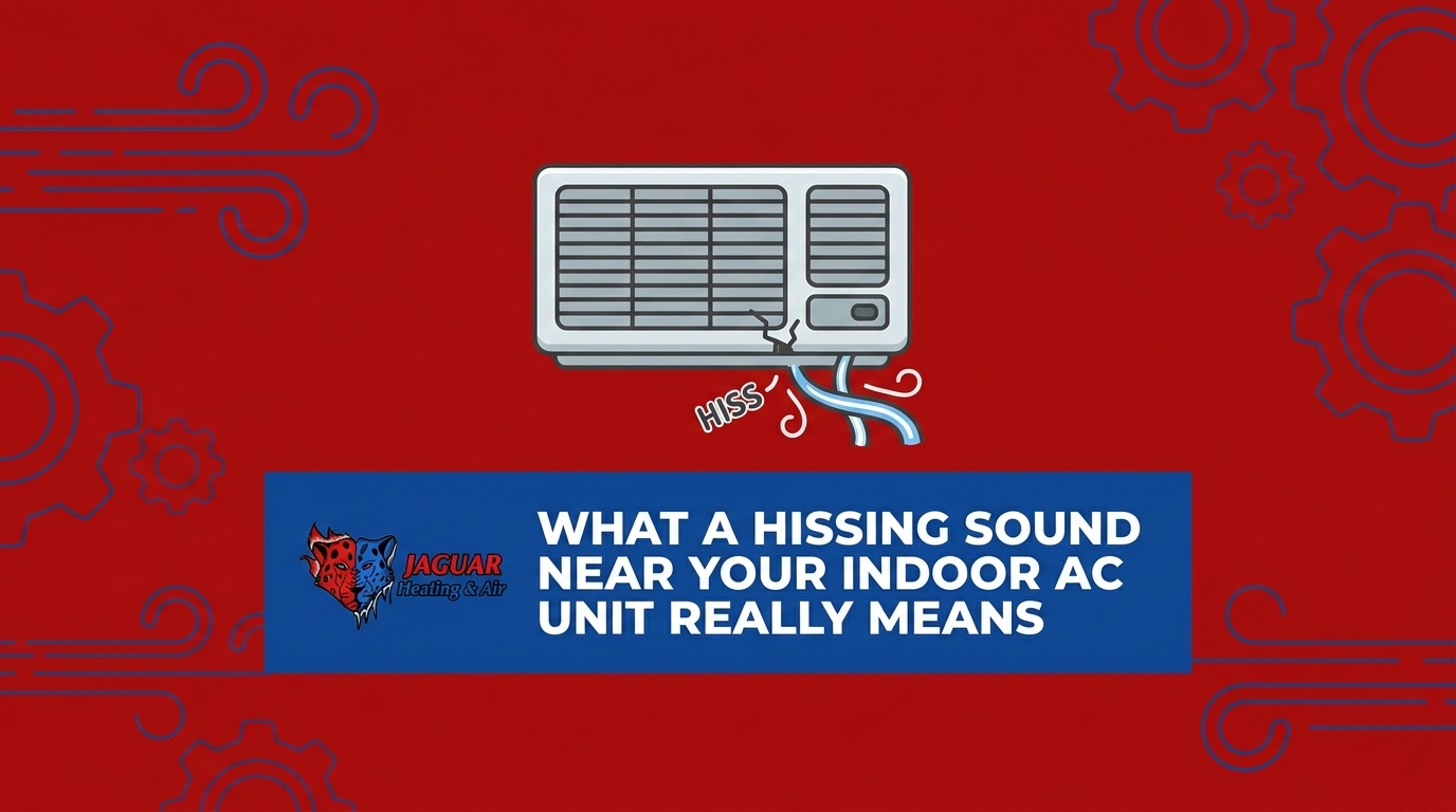 What a Hissing Sound Near Your Indoor AC Unit Really Means — featured image