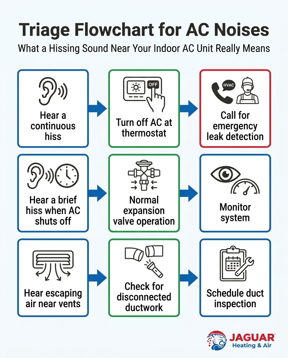 Triage Flowchart for AC Noises