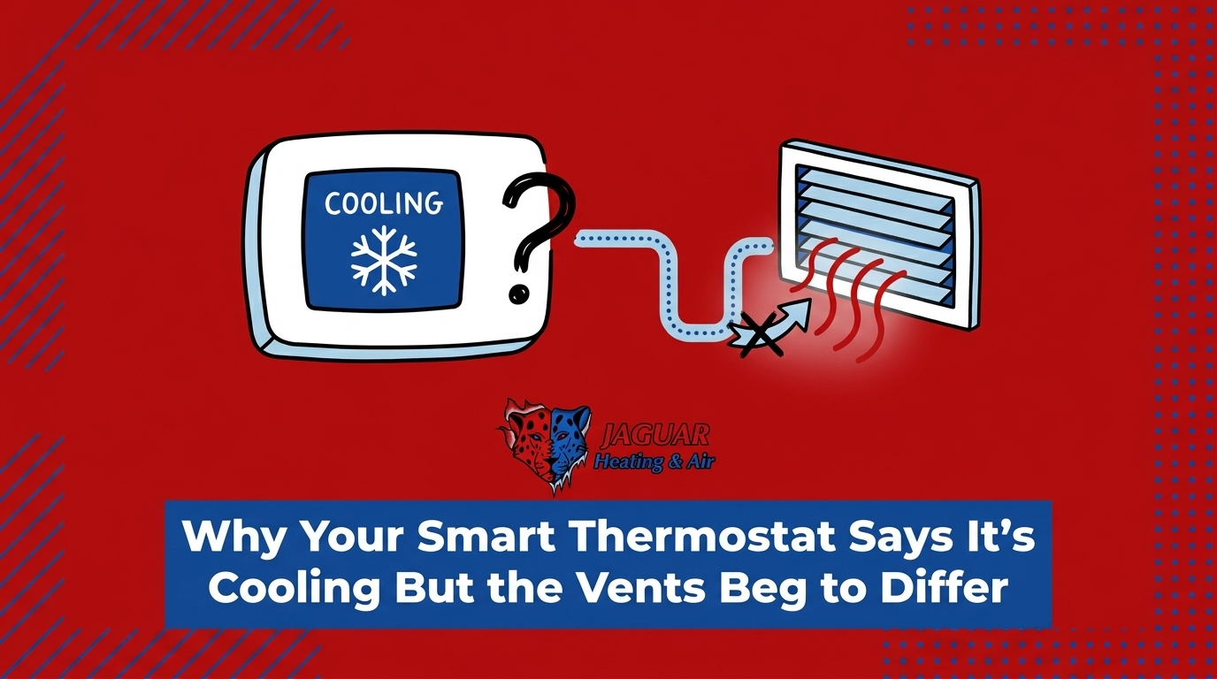 Why Your Smart Thermostat Says It's Cooling But the Vents Beg to Differ — featured image
