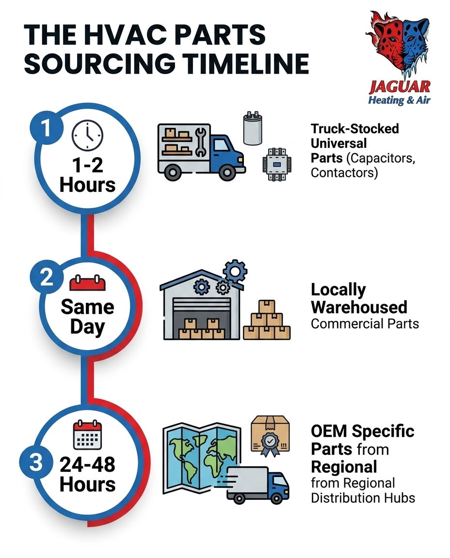 The HVAC Parts Sourcing Timeline