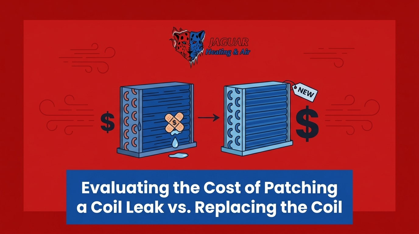Evaluating the Cost of Patching a Coil Leak vs. Replacing the Coil — featured image