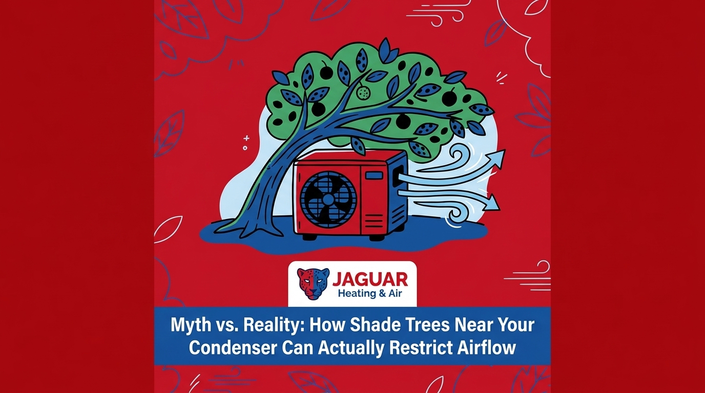 Myth vs. Reality: How Shade Trees Near Your Condenser Can Actually Restrict Airflow — featured image