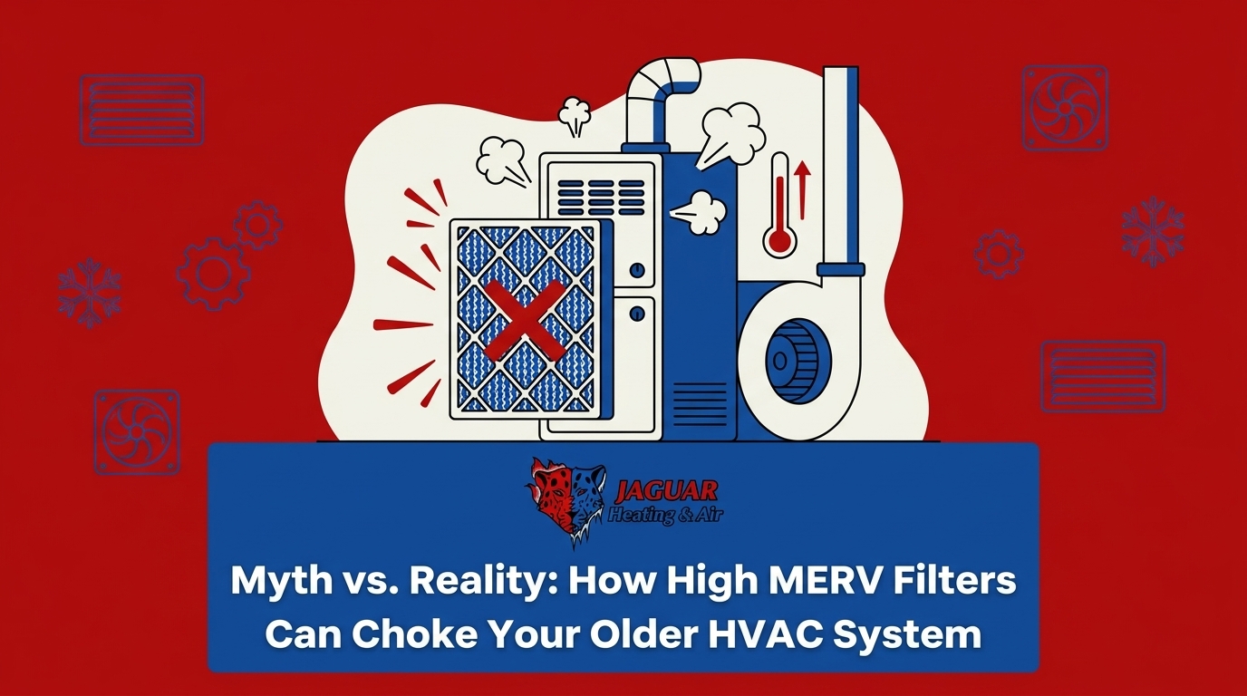 Myth vs. Reality: How High MERV Filters Can Choke Your Older HVAC System — featured image