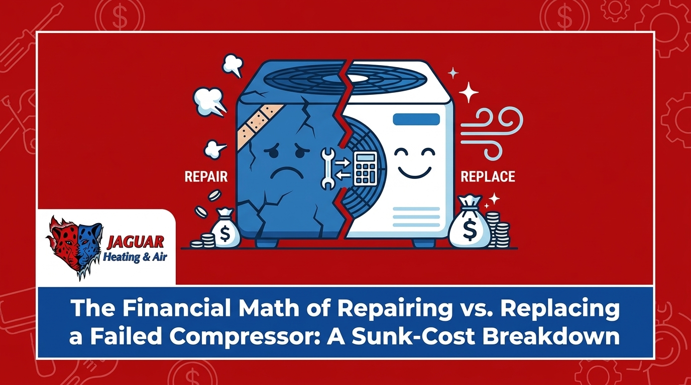 The Financial Math of Repairing vs. Replacing a Failed Compressor: A Sunk-Cost Breakdown — featured image