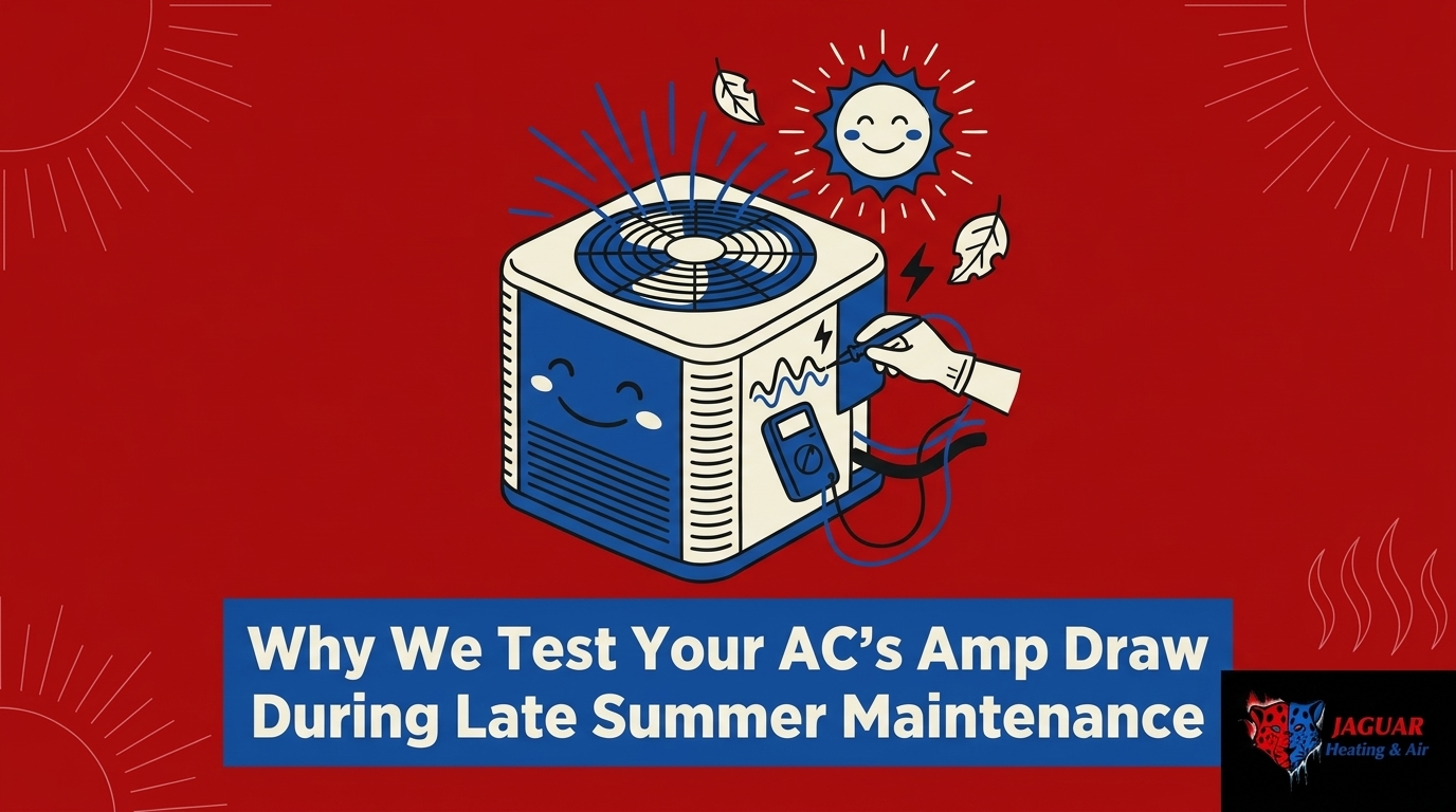 Why We Test Your AC's Amp Draw During Late Summer Maintenance — featured image