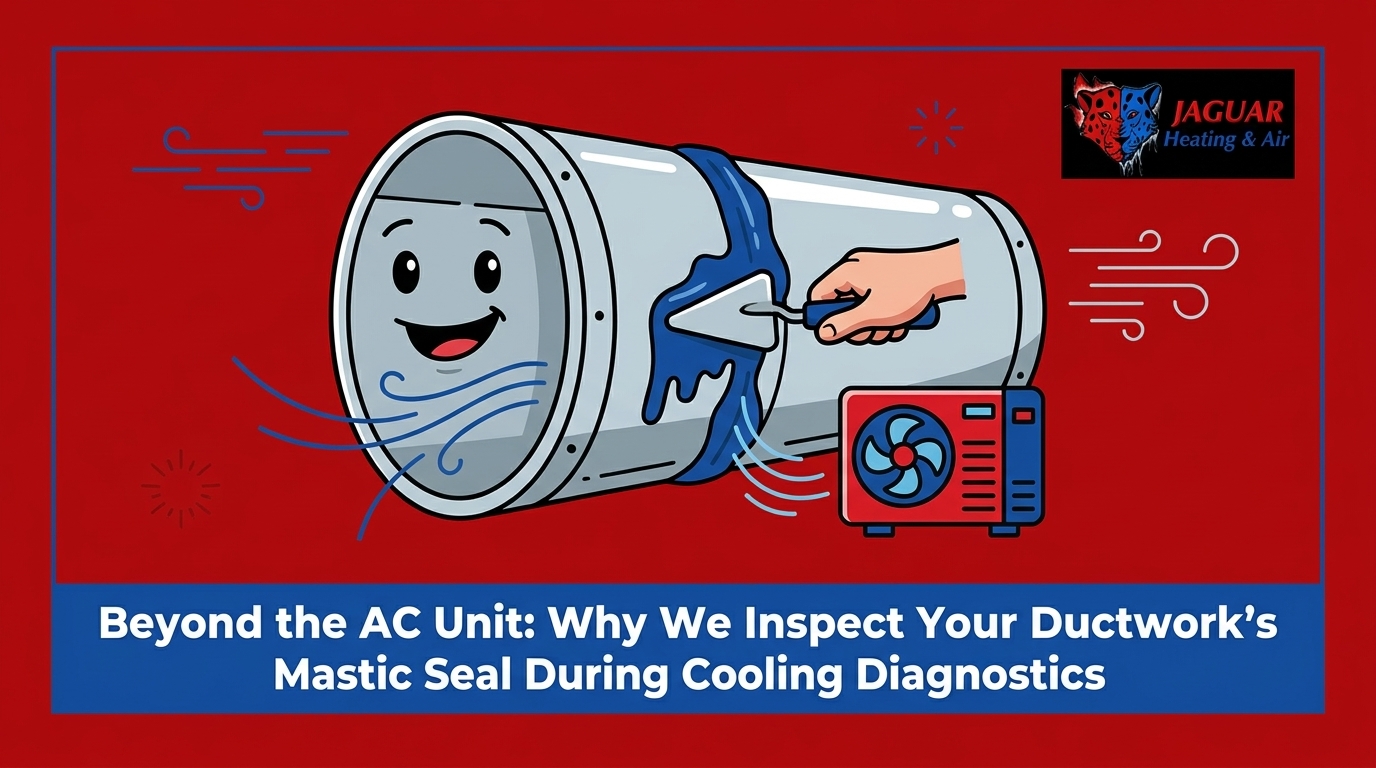 Beyond the AC Unit: Why We Inspect Your Ductwork's Mastic Seal During Cooling Diagnostics — featured image