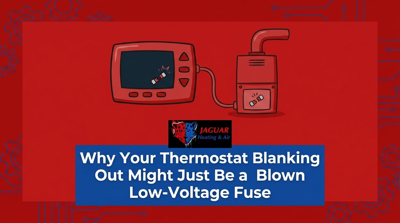 Why Your Thermostat Blanking Out Might Just Be a Blown Low-Voltage Fuse — featured image