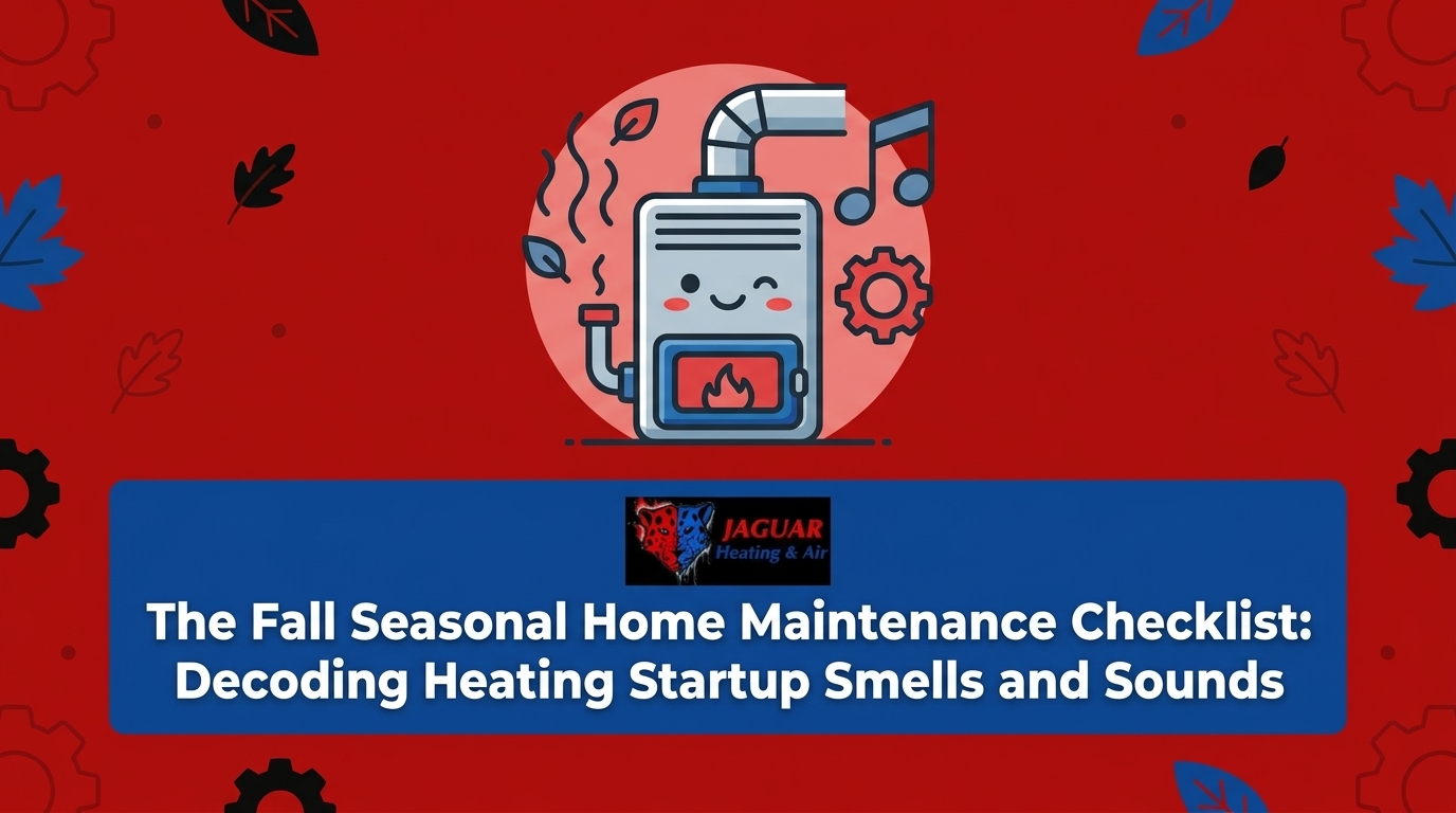 The Fall Seasonal Home Maintenance Checklist: Decoding Heating Startup Smells and Sounds — featured image
